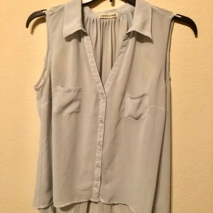 Light green blouse tank top